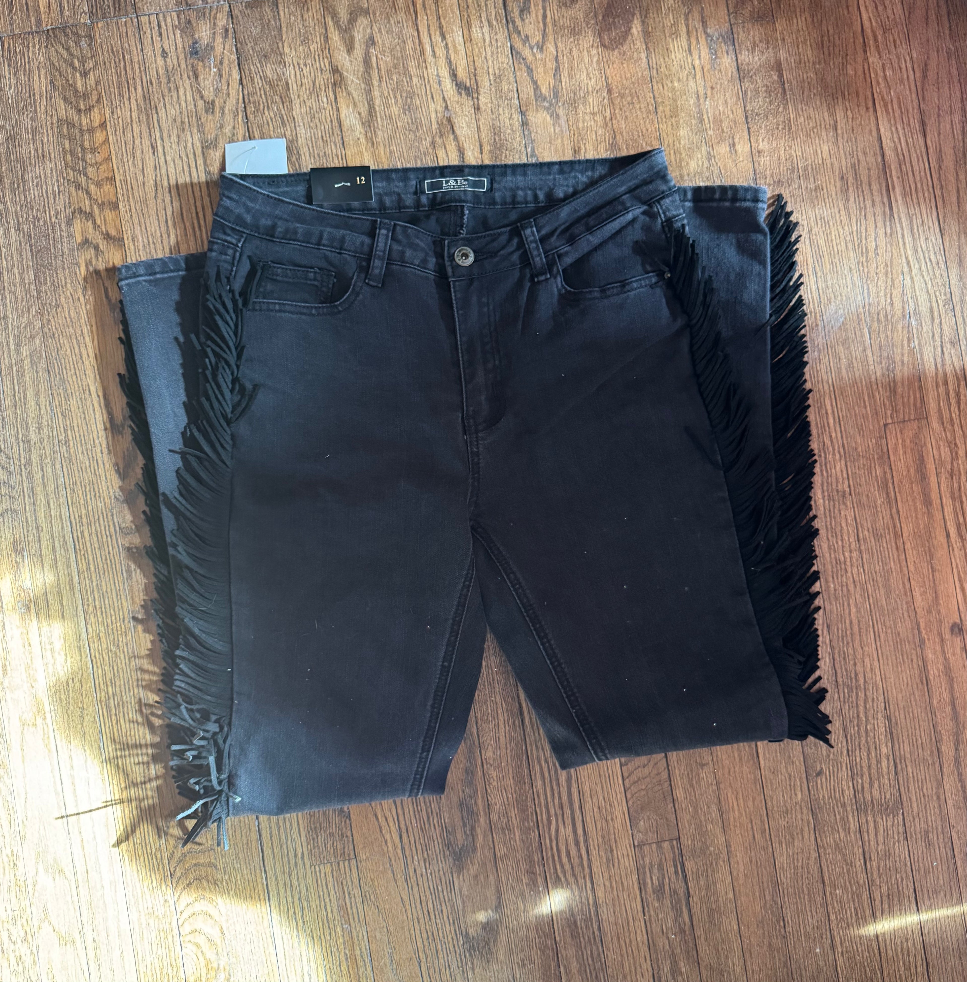 Fringe jeans